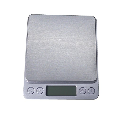 High-Precision Digital Pocket Jewelry & Kitchen Food Scale, Lab Weight, Capacity 500G/0.01G (17.63Oz/0.001Oz) #TOP5
