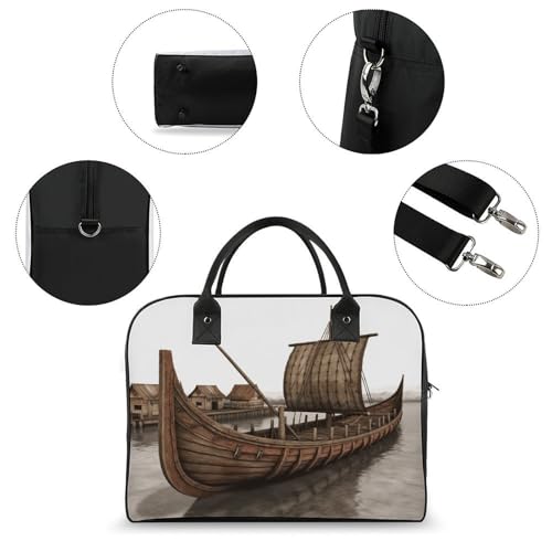 Maletín para portátil ligero y casual unisex miniatura 6