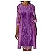 Generic Tee Party Kleider Zierliches Schwarzes Strickkleid Frauen Lange Sommerkleid Abendkleid Jugendliche Schwarze Tafeln Und Wraps Für Abendkleid Plakat Kleidung Für Frauen (Purple, XXXL)