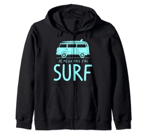 Je Peux Pas J'ai Surf divertido regalo para surfistas Sudadera con Capucha
