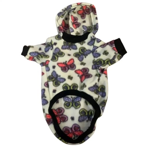 Roupa pet inverno casaco de capuz feito de soft, super quentinho e confortável para cães e gatos (Ma