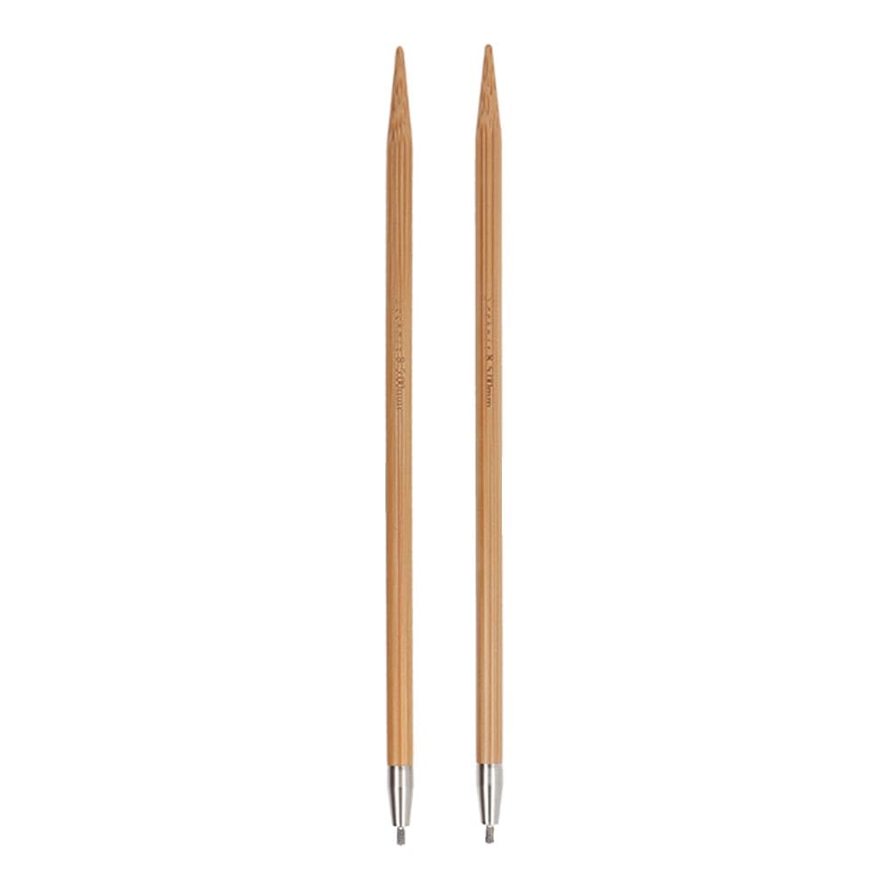 Seeknit M2 Interchangeable Needle Lightweight Tip for Knitting Projects, Bamboo, Brown, 15cm x 5mm