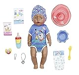 MAGISCHEM SCHNULLER: Durch Drehen des Schnullers öffnet und schließt die Puppe die Augen. Egal in welcher Position sich ihr Körper befindet