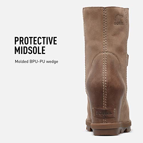 Sorel Women's Joan Of Arctic Wedge Ii Boot - Light Rain - Waterproof - Ash Brown - Size 8.5 #TOP3