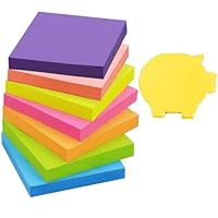 Amazon.co.jp: 7冊*100枚(7色から選べます) 75x75mm 付箋 おしゃれ