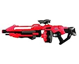 World Tech Toys Prime Motorized Dart Blaster World Tech Warriors, Red, 31 x 6.5 x 11