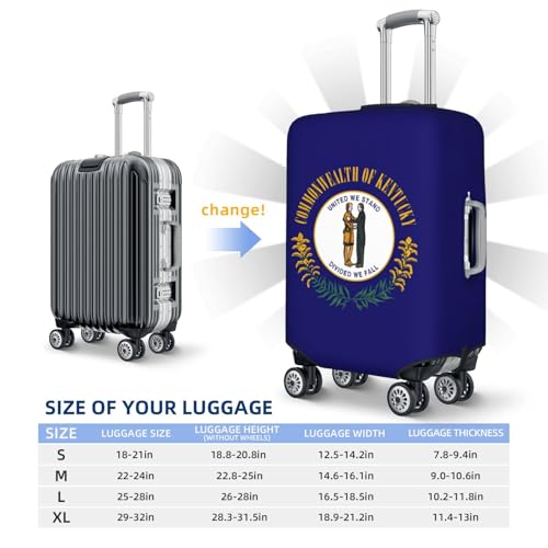 Housse valise Kentucky XL pour éviter rayures et chocs en soute - 2