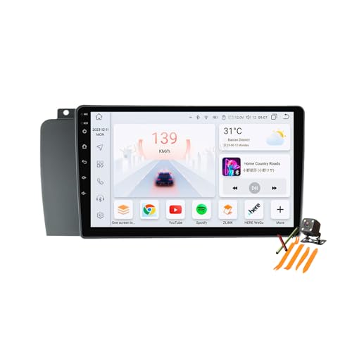 YLOXFW Autoradio Stereo Android 13.0 Navi für Volvo XC70/V70/S60 2004-2010 Sat
