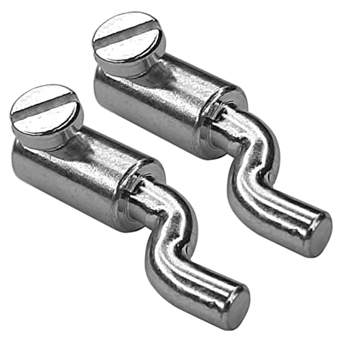 cyclingcolors 2x Kabelklemme Schraubnippel Z typ Gasgriff Gaskabel Gaspedale Rasenmäher Motorsense Gartenfräse Gartenmäher Klemmschrauben Nippel