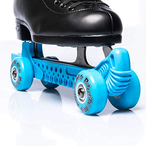 Protège-lames Rollergard bleu roulettes pour ne plus abîmer vos patins sur le sol