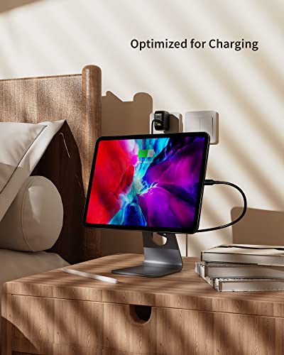 Lululook Urban Magnetic Ipad Stand Holder Adjustable For Ipad Pro 12.9 Inch, 360° Rotating Floating Aluminum Desk Ipad Pro Stand For Apple Ipad Pro 12.9'' 3Rd/4Th/5Th/6Th Gen #TOP5