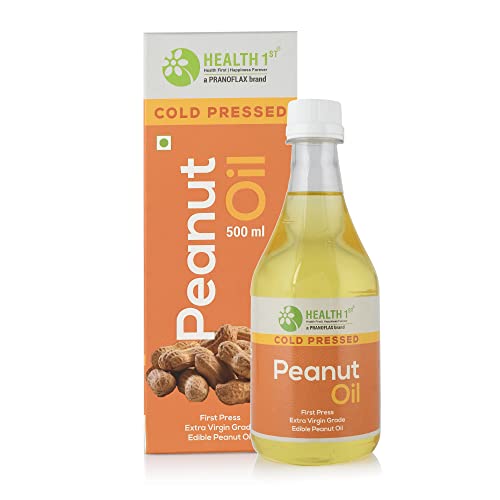 Image of HEALTH 1st Cold Pressed Peanut Oil, 500 ml
