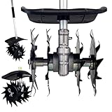 Accessorio Motozappa/Motocoltivatore Fresa/Zappa/Zappetta/Coltivatore Rotante per Decespugliatore 9 denti universale