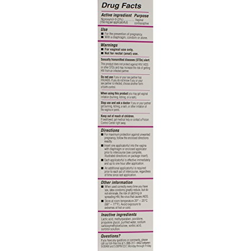 Options Gynol Vaginal Contraceptive Jelly Extra Strength, 2.85 Ounce