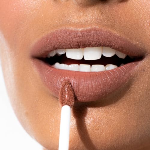 Image of Brew Everyday Lip Formula, Velvet Finish Lip Color, Lightweight Smooth Texture, Warm Brown Nude Shade | 5ml