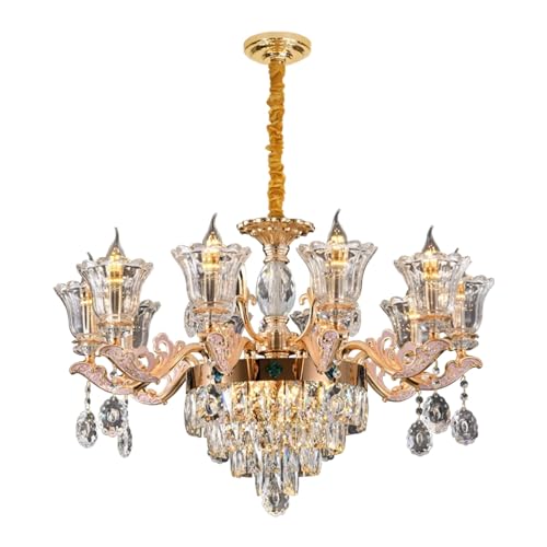 Lampe de salon en cristal à haute réfraction pour un éclairage de luxe simple - 2