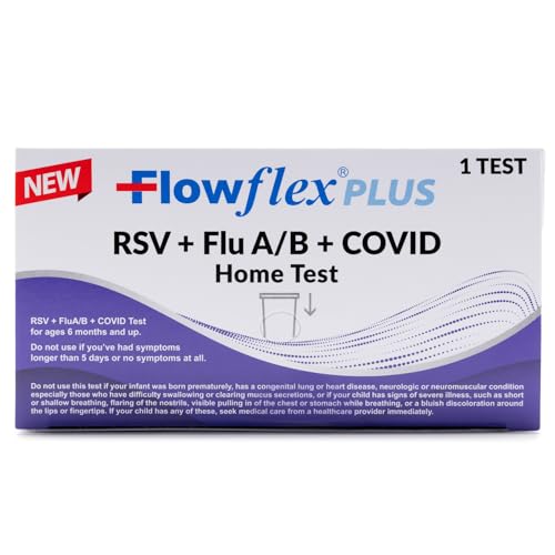 Flowflex Plus RSV + Flu A/B + COVID Home Test