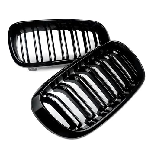 Grilles de radiateur noir brillant pour BMW X5 F15 F85 et X6 F16 F86 2014-2017 gauche et droite