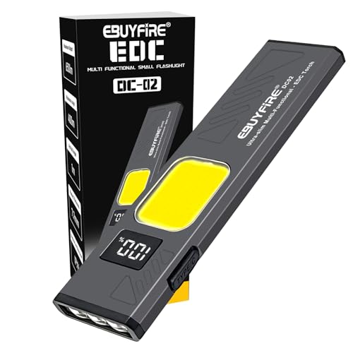 Werkstattlampe Led Taschenlampe Aufladbar mit Arbeitsleuchte Rotlicht Magnet und Schnallenclip Mini werkstattlampe COB Flutlicht LED Fernlicht Wartung Prüfung Angeln Outdoor Notfall für Camping