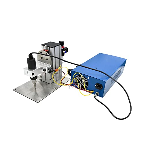 Soldador ultrasónico por puntos, máscara de mano, máquina de soldadura por puntos con banda for el oído, máquina de soldadura por puntos de máscara portátil, 0,4-0,6mpa, 35K, 800W,Herramientas mecáni