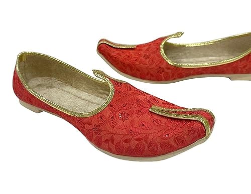 Sherwani Shoes for Men Punjabi Jutti Handmade Embroidery Loafer Shoes Slip-on Gift for Him3