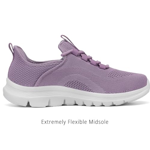 Image of Dannto Women's Slip On Running Sneakers Lightweight Walking Tennis Shoes