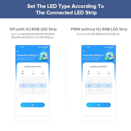 BTF-LIGHTING SP630E Bluetooth Controllers 4 Zones 2.4GHz RF RB3 Remote Kit Support FCOB COB SMD PWM or SPI RGB RGBW LED  - Additional View