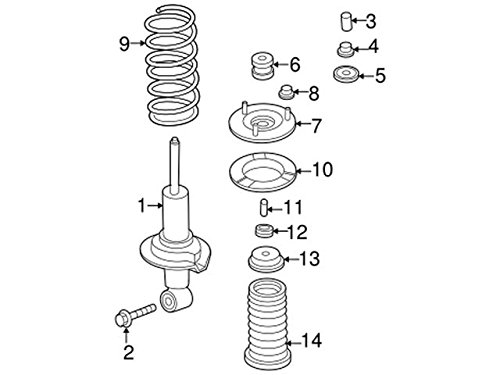 Genuine Nissan Parts - Authentic Catalog Part from The Factory (56110-EA028)