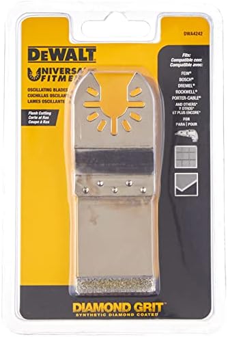 DEWALT DWA4242 Diamond Flush Cut Oscillating Blade