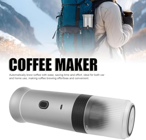 RiToEasysports Portable Coffee Maker Capsule Machine Compact Automatic for Travel Office Home Lithium Battery Powered — view 7