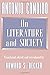 Produktbild Antonio Candido: On Literature and Society (Princeton Legacy Library, 295)