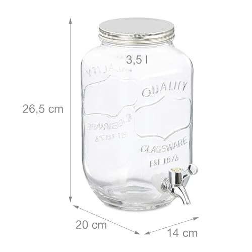 Distributeur de boisson avec robinet pour servir facilement vos invités