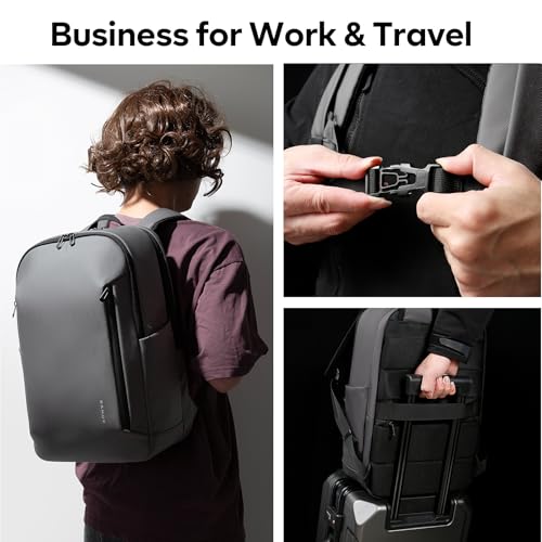 BANGE Business Smart Backpack for Men and Women,can holds 15.6 Inches Laptop Backpack, Waterproof Commute Work Travel Ba - Additional View