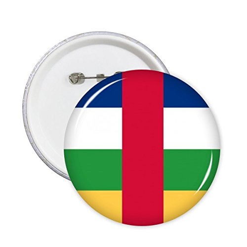 République centrafricaine drapeau national insigne rond XL bouton Afrique 5Pcs