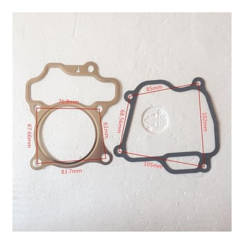 Kit de joints pour WM170 WM130 169CC - Couvercle de cylindre, carter et isolant - 3
