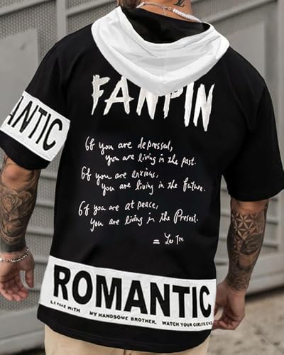 Image of Noble Monk Men's Round Neck Half Sleeve Oversized Printed Tshirt