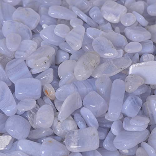 Image of 100 grams Small Tumbled Chips Polished Crushed Stone Crystal Healing Embellishments