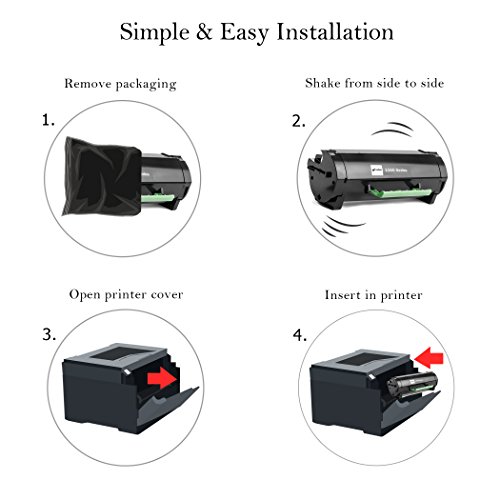 Cartlee 1 Remanufactured High Yield Laser Toner Cartridges Replacement For Dell B2360 B3460 B3465 B2360D B2360Dn B3460Dn B3465Dn B3465Dnf 2360 3460 3465 2360D 2360Dn 3460Dn 3465Dn M11Xh Printer #TOP4