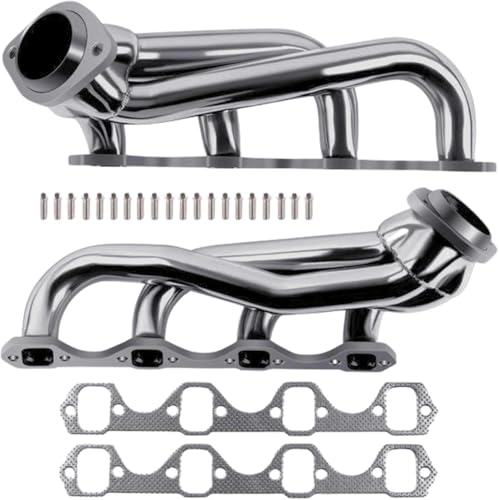 Exhaust Headers Direct Bolt On Replacement Fits 1979-1993 Ford Mustang 5.0 302 V8 Fox Body Stainless Steel Manifold-Style Header Set Includes Gaskets and Bolts