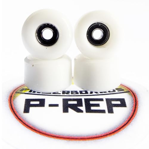 P-REP Urethane Solid WheelsAMZ - White
