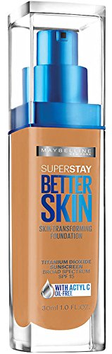 Maybelline New York Superstay Better Skin Foundation - Warm Honey by Maybeline New York