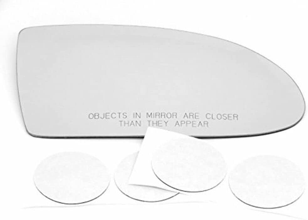 Fits 07-09 Accent Heated Right Passenger Convex Replacement Mirror (Glass Lens)