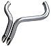 Ultima Short Shots, 2" Chrome Exhaust Pipes for Softail 1984-2015, Dyna/Fxd/Fxdwg 1991-2015 with forward controls only, All Touring models 1986-2015 and Sportster models 1986-2015, 60-360