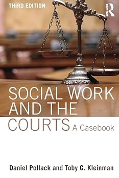 Paperback Social Work and the Courts: A Casebook Book