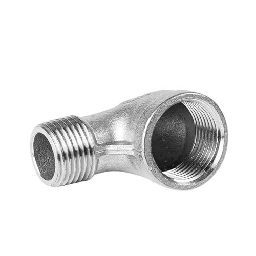 Codo reductor de acero inoxidable 90 grados para arreglar cañerías viejas sin pérdidas de presión 4