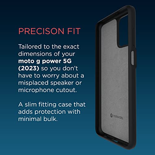 Image of Motorola Moto G Power 5G (2023) Protective Case - Black - (not for Moto G 5G 2023)