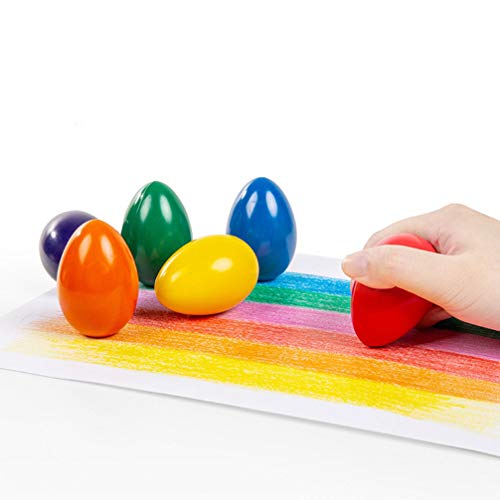 HEALLILY 6Pcs Lápis de Cera de Sólido Lavável Lápis de Cera de Desenhando Lápis de Cor Varas para Cr