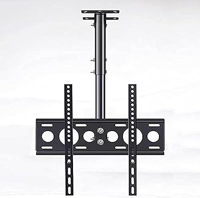 TV Bracket, Ceiling TV Mount, Hanging TV Bracket with 41.3inch of Height Adjustment, Fits 26-60inch LED Low Profile, Fit Flat Ceiling TV Mount TV Stand