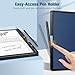 Fintie Slim Case for Kindle Scribe - [Built-in Pen Holder] Lightweight PU Leather Folio Cover with Auto Sleep Wake for 10.2
