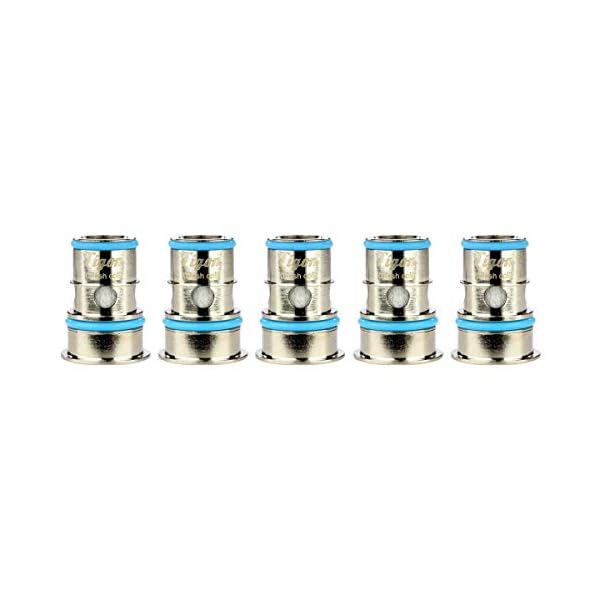 Aspire Tigon Mesh Coils (0,7 Ohm), Riccardo DL Verdampferköpfe für e-Zigarette, 5 Stück, 52 g